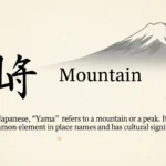 what does yama mean in japanese