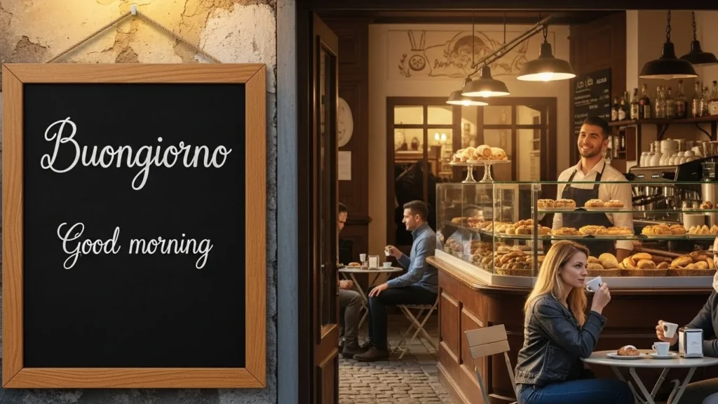 what does buongiorno mean in italian