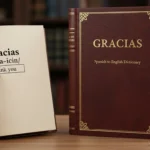 Gracias in Spanish means thank you.