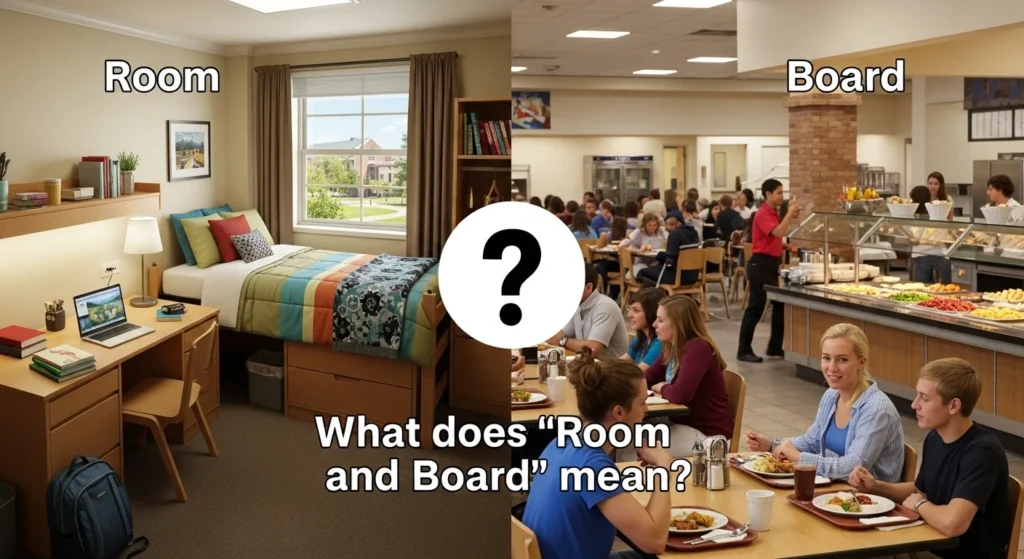 what does room and board mean in college