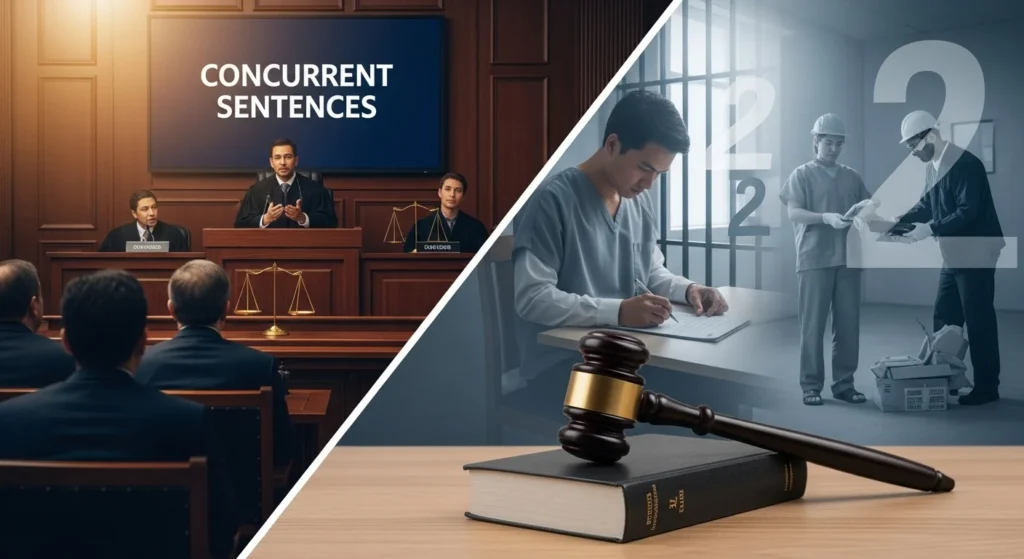 What Does Concurrent Mean in Court