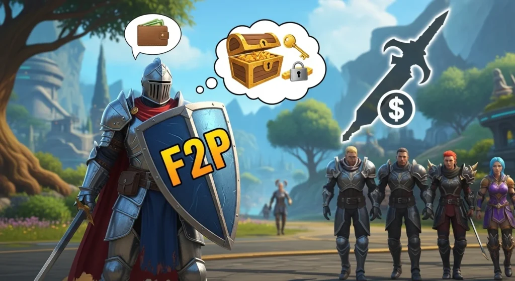 what does f2p mean in games