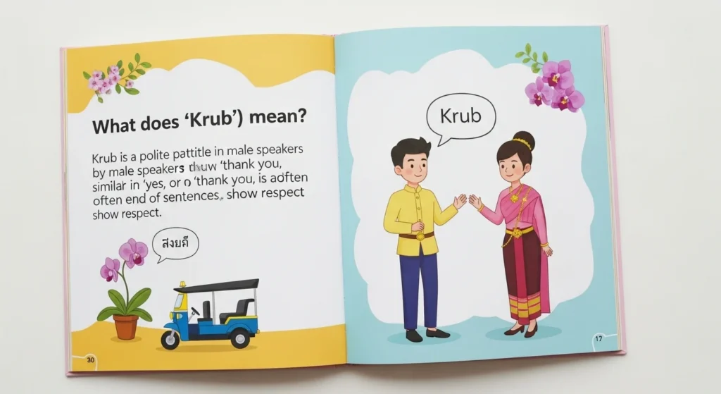 What Does Krub Mean in Thai