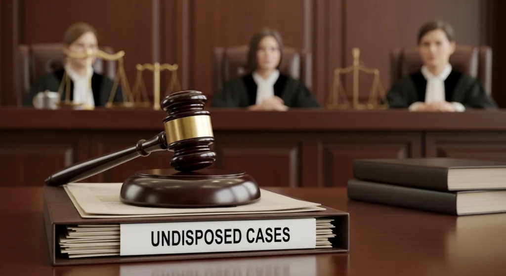 what does undisposed mean in court