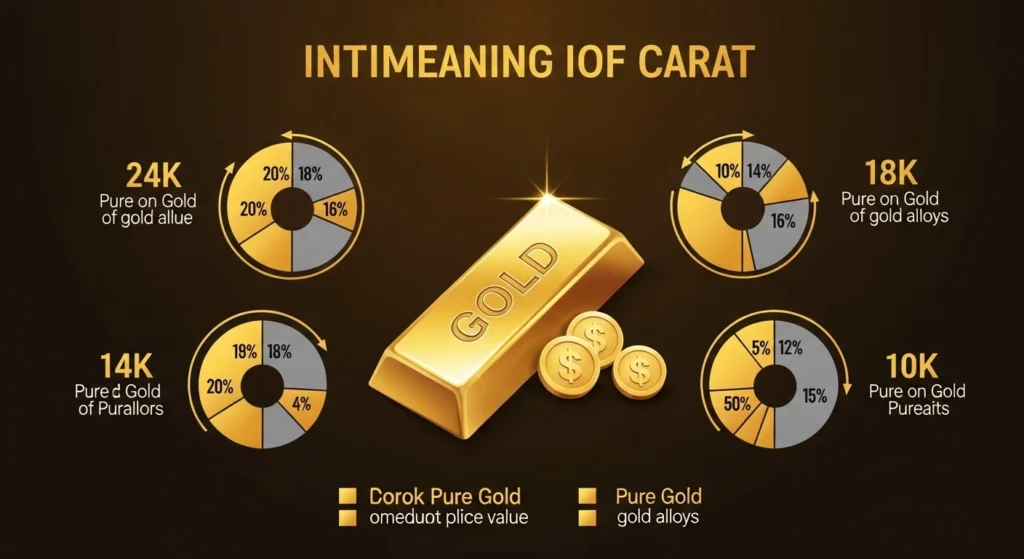 what does carat mean in gold