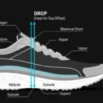 what does drop mean in running shoes