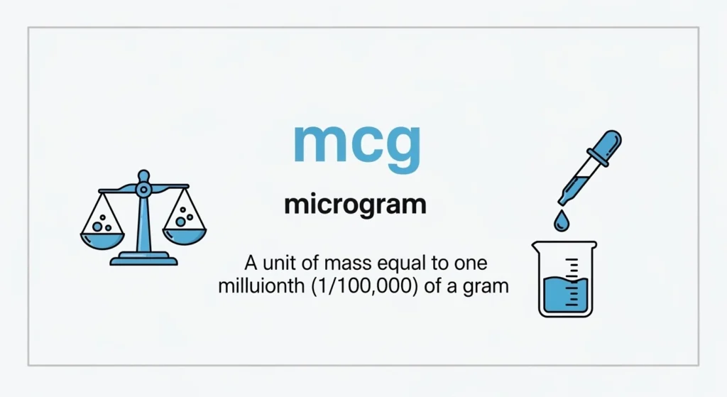 What Does mcg Mean in Dosage? Complete Medical Meaning and Safe Usage Guide for 2026