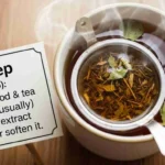 what does steep mean in cooking