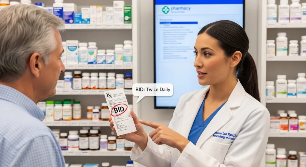 what does bid mean in pharmacy